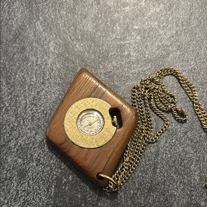 Vintage Lucerne pendent necklace watch